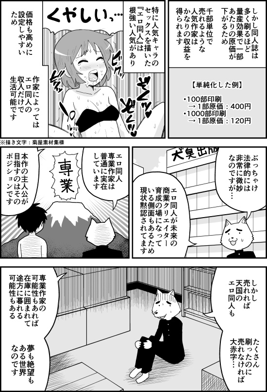 同人王まえがき漫画2